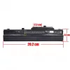 MSI Wind U90 U100 U115 U120 11.1V 5200mAh (58Wh) OEM laptop akkumulátor, fekete
