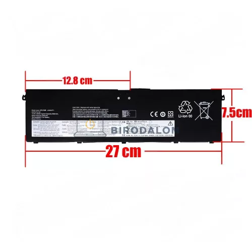 Lenovo IdeaPad Pro 5 14IMH9 / 16IMH9 / 14AHP9 / 16AHP9 / Yoga 7 15IPH11 OEM laptop akkumulátor, fekete