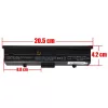 Dell Inspiron 1318, XPS M1330, XPS M1350 OEM laptop akkumulátor 11.1V 5200mAh 58Wh
