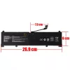 MSI Summit E14 Flip Evo A12MT / A13MT, Prestige 14, Stealth Studio A12MT A13MT A13VF A13VG OEM laptop akkumulátor - BTY-M4A 15.4V 72Wh 4680mAh
