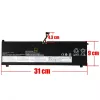 Lenovo Legion S7 16IAH7 82TF / 16ARHA7 82UG / Yoga 7 16IAH7 82UF OEM laptop akkumulátor, 15.52V 6443mAh 99.99Wh