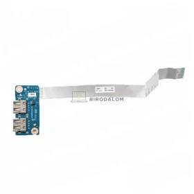   HP 15-R, 15-S, 15-G, Compaq 15-s sorozat gyári USB aljzat panel (PK343003200)