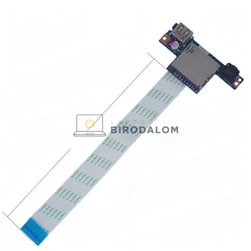 Lenovo G50-80, 80E5 gyári USB panel (5C50H19449, NBX0001AH00)