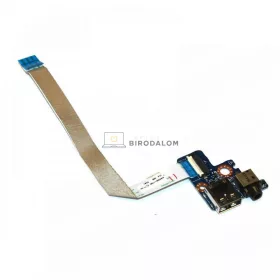 HP Folio 13, 13-1000, 13-2000 audio panel gyári USB aljzat