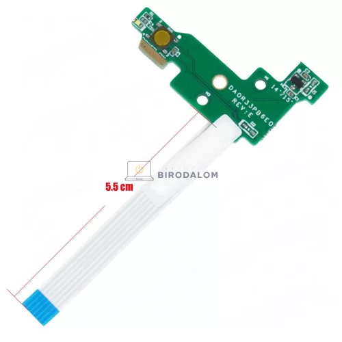 HP Pavilion G4-2000, G6-2000, G7-2000 sorozat gyári bekapcsoló panel (DA0R33PB6E0)