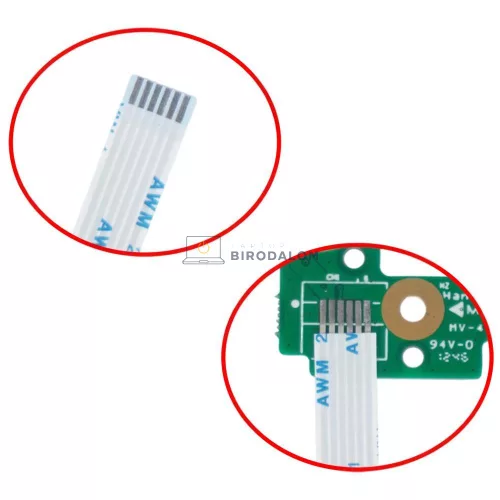 HP Pavilion G4-2000, G6-2000, G7-2000 sorozat gyári bekapcsoló panel (DA0R33PB6E0)