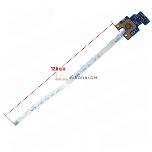 HP Pavilion 17-BS, 17-AK, 17-BS032DS, 17-BS011DX gyári bekapcsoló panel