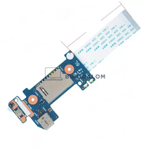 HP 14-CF, 14-DF, 14-DK, 14S-CF, 14S-CR, Pavilion 14, 340 G5, 348 G5 gyári bekapcsoló panel (L24483-0