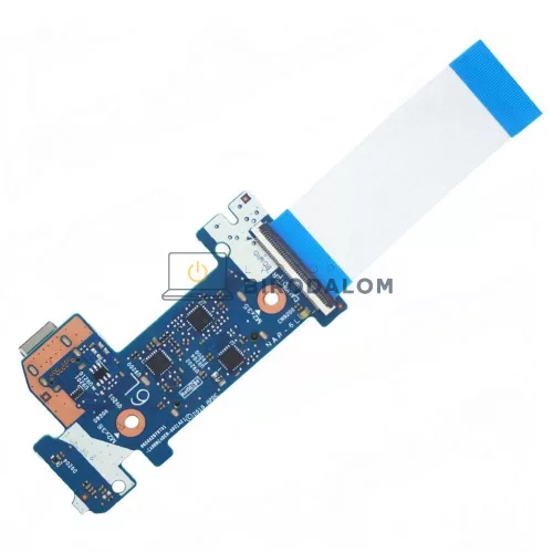 HP 14-CF, 14-DF, 14-DK, 14S-CF, 14S-CR, Pavilion 14, 340 G5, 348 G5 gyári bekapcsoló panel (L24483-0