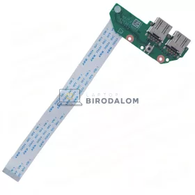   HP 15-EF, 15S-EQ, 15-DY, 15S-FQ, 14-DQ, 14-FQ, Chromebook gyári USB panel