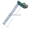 HP 15-EF, 15S-EQ, 15-DY, 15S-FQ, 14-DQ, 14-FQ, Chromebook gyári USB panel