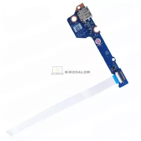   HP Pavilion Gaming 15-EC, 15-EC0013DX, 15-ec2021nr, 15Z-EC200 gyári USB panel (L72696-001, DA0G3HTB8D0)