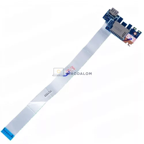 HP 250 G7, 255 G7, 15-DA, 15-DB, 15-DY, 15-CS, 15-CA gyári kártyaolvasó panel (L20448-001, L20452-001)