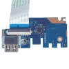 HP 250 G7, 255 G7, 15-DA, 15-DB, 15-DY, 15-CS, 15-CA gyári kártyaolvasó panel (L20448-001, L20452-001)