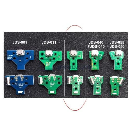 Sony PS4 DualShock 4 JDS-030 gyári Micro USB töltőpanel (12 pin)