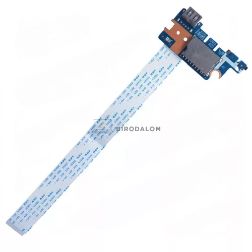 HP 250 G6, 255 G6, 15-BS, 15-BW, 15G-BR gyári kártyaolvasó panel (924929-001, 924991-001)