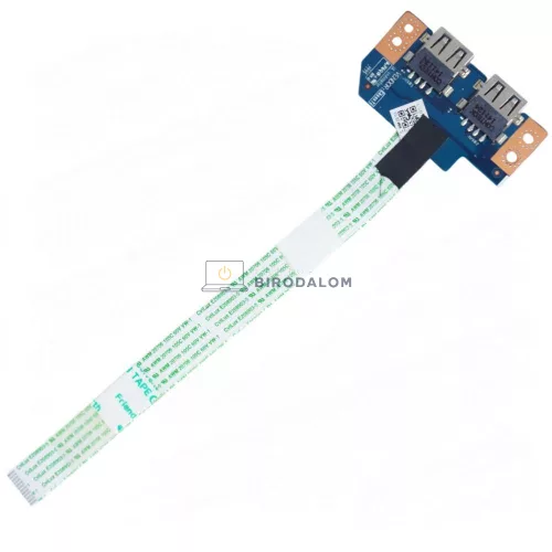Acer Aspire E5-511, E5-511G, E5-521, E5-531 gyári USB panel (Z5WAH, LS-B162P)