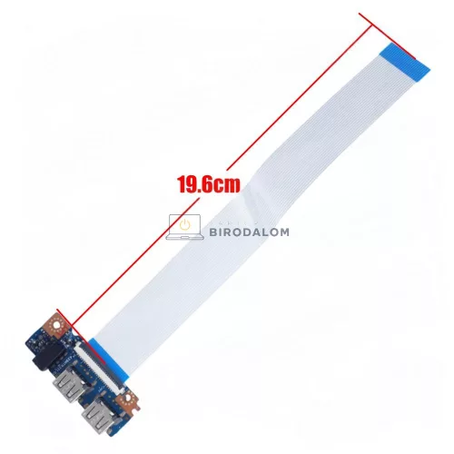 Dell Inspiron 14 5458, 5468, Inspiron 15 5555, 5558, 5559, 5566, Inspiron 17 5758, Vostro 14 3458 gyári audio USB panel