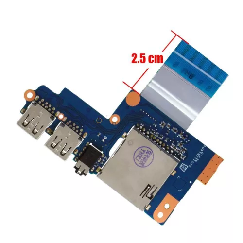 HP 15-CC, 14-BP, 14-BK gyári audio / kártyaolvasó panel