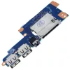 HP 15-CC, 14-BP, 14-BK gyári audio / kártyaolvasó panel