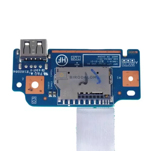 HP 17-X, 17-Y, 17-x116dx, 17-x173dx gyári USB / SD kártyaolvasó panel