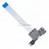 Lenovo G40-30, G40-45, G40-70, Z40-70, Z40-75 gyári kártyaolvasó / USB / audio panel (90005905, NBX0001AG00)
