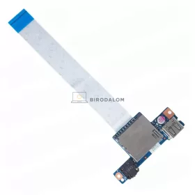   Lenovo G40-30, G40-45, G40-70, Z40-70, Z40-75 gyári kártyaolvasó / USB / audio panel (90005905, NBX0001AG00)