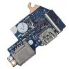 HP Victus 16-R, 16-S, OMEN 16-AE, 16T-AE gyári USB / LAN panel (N42550-001, LS-M78JP)