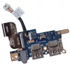 HP EliteBook 830 G7, 840 G7, ZBook Firefly 14 G7 gyári USB / audio panel