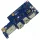 Dell Vostro 5471 gyári bekapcsoló + USB + Ethernet + SD kártyaolvasó panel (010JUT, 35KPW)
