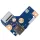 Lenovo Legion 5-15ARH05H 82B1, 5P-15ARH05H 82GU gyári bekapcsoló és USB panel (5C50S25102, NS-D281)