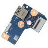 Lenovo Legion 5-15IMH05H, 81Y6, 82AW, 82CF gyári USB panel