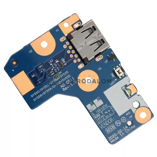 Lenovo Legion 5-15IMH05H, 81Y6, 82AW, 82CF gyári USB panel