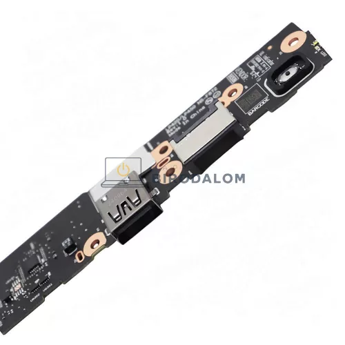 Lenovo ThinkPad P14s Gen 5 21G2, 21G3 gyári bekapcsoló + USB + RJ45 I/O panel