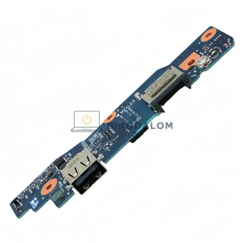 Lenovo ThinkPad E14 Gen 2 20T6, 20T7 gyári bekapcsoló / USB / RJ45 panel