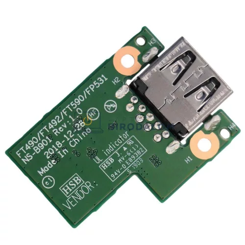 Lenovo ThinkPad T14, T15, P14s, T590 gyári USB panel (NS-B901, 02HK995)