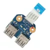 HP 250 G1, 255 G1, Compaq CQ58, 2000-2D19WM gyári USB panel (689687-001)