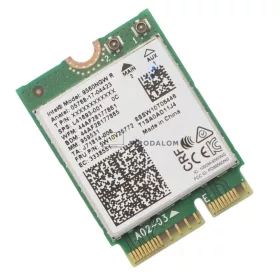 Intel 9560NGW AC-9560 gyári wifi kártya (Wi-Fi 5 (802.11ac), Bluetooth 5.1, M.2 2230)