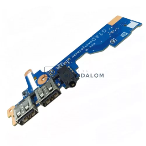 HP Pavilion 14-CE, 14-ce0000, 14-ce1000, 14-ce2000, 14-ce3000 gyári USB és Audio Jack panel (DAG7ADTB8B0, DA0G7ATB6E0)