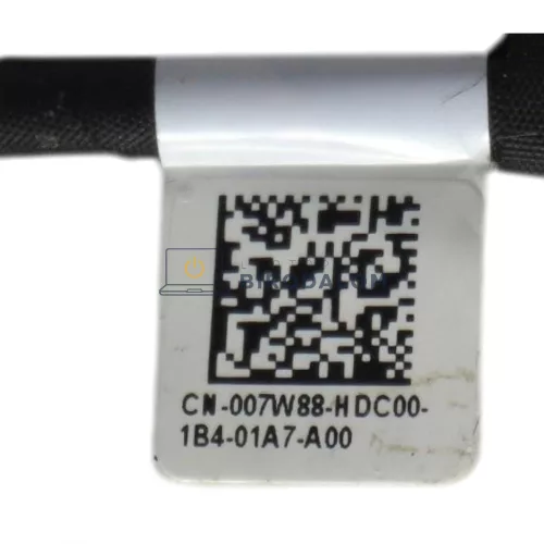 Dell Latitude 11 3190 gyári akkumulátor csatlakozókábel (07W88, 007W88)
