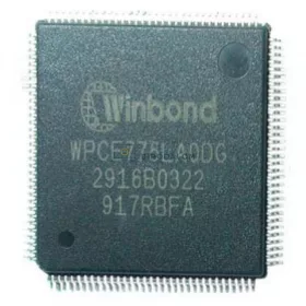Winbond WPCE775LA0DG gyári EC/KBC vezérlő IC (TQFP-128)