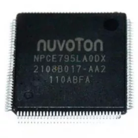 Nuvoton NPCE795LA0DX gyári EC/KBC vezérlő IC (TQFP-128)