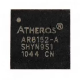 Atheros AR8152-A gyári hálózati vezérlő IC (QFN-40)