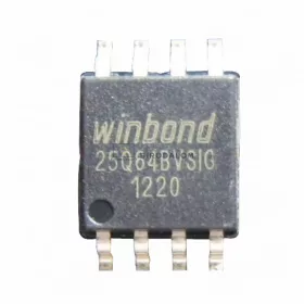 Winbond W25Q64BVSIG gyári BIOS IC chip (SOP-8)