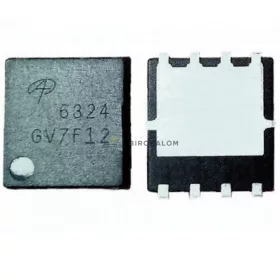   Alpha and Omega Semiconductor AON6324 gyári tápvezérlő N-Channel MOSFET IC (SOP-8)