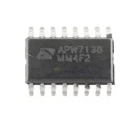 Anpec APW7138 gyári tápvezérlő IC (SSOP-16 / QFN4x4-16A)