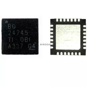   Texas Instruments BQ24745 gyári töltésvezérlő IC (QFN-28, 5x5mm)