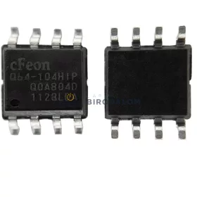 EON EN25QH64-104HIP gyári BIOS Flash IC (SOP-8 / VDFN-8)
