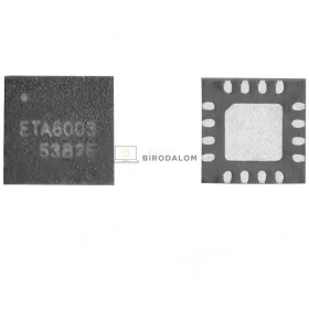 ETA6003Q3Q (ETA6003) gyári töltésvezérlő IC (QFN-16)
