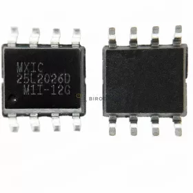   Macronix MX25L2026DM1I-12G / MX25L2026DM1L-12G gyári BIOS flash IC (SOIC-8 / SOP-8)